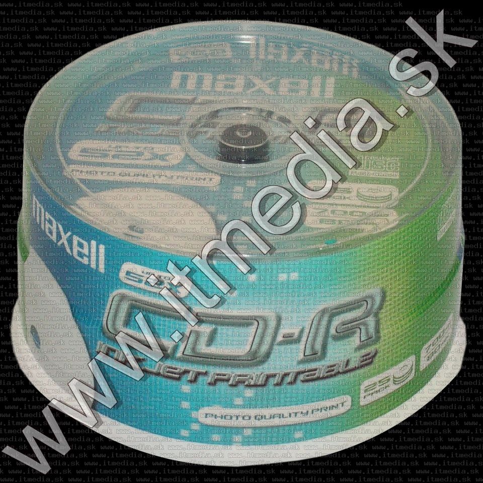 Image of Maxell CD-R 52x 25cake *Photo Fullprint* *TAIYO* (IT11451)